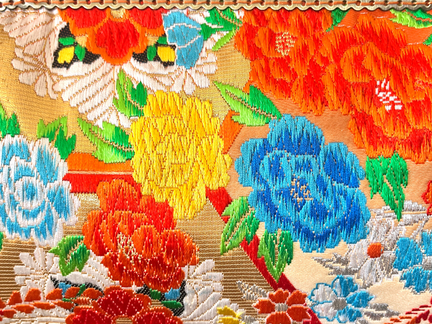 着物リメイクバンブーバッグ [No.1638]