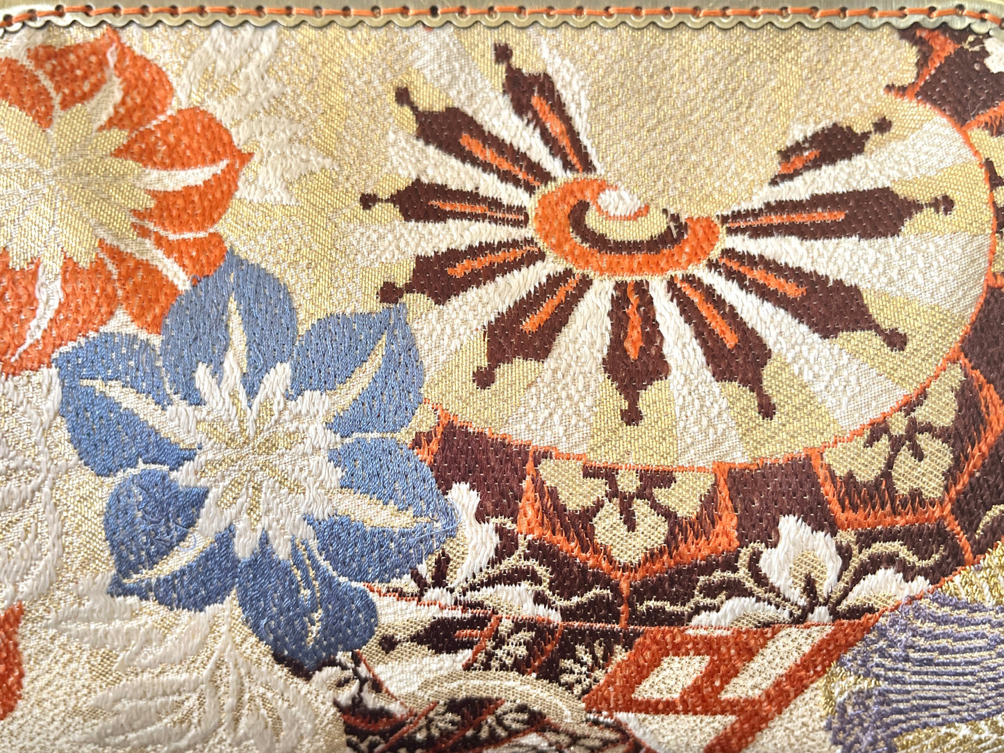 着物リメイクバンブーバッグ [No.1637]