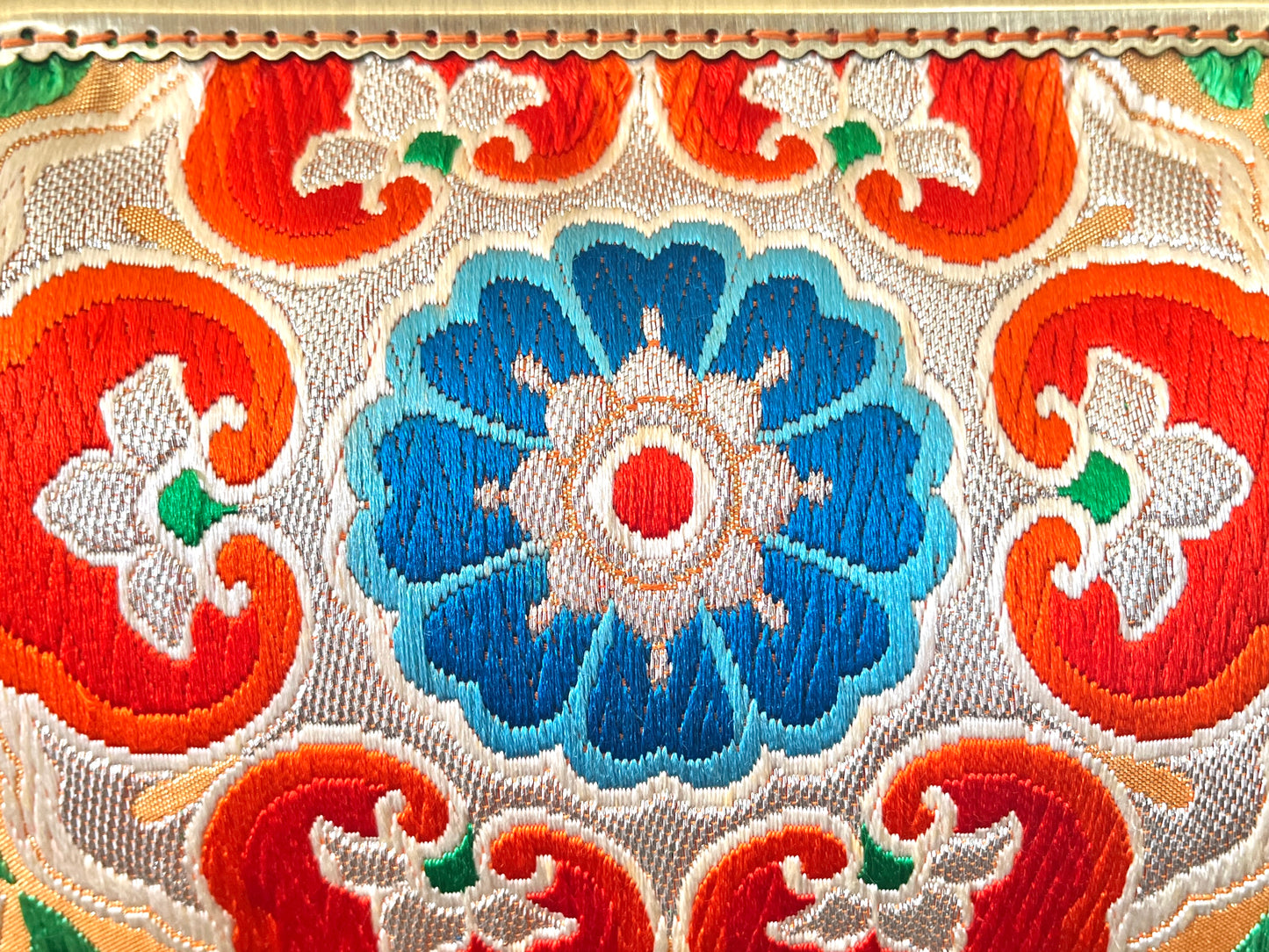 着物リメイクバンブーバッグ [No.1636]