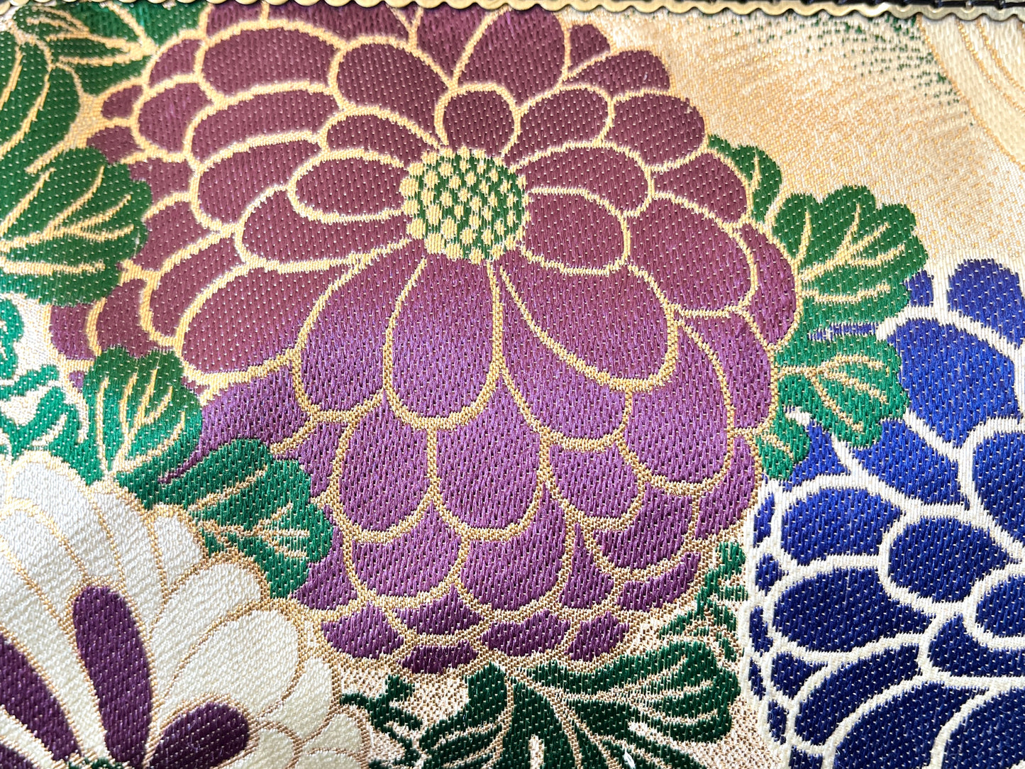 着物リメイクバンブーバッグ [No.1650]