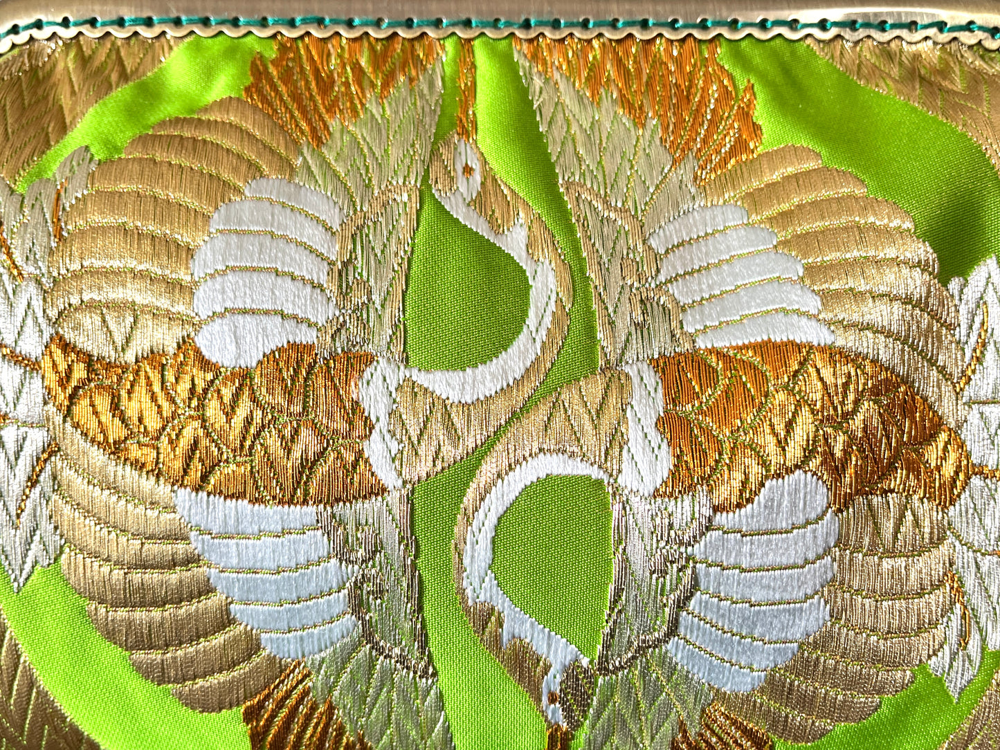 着物リメイクバンブーバッグ [No.1670]