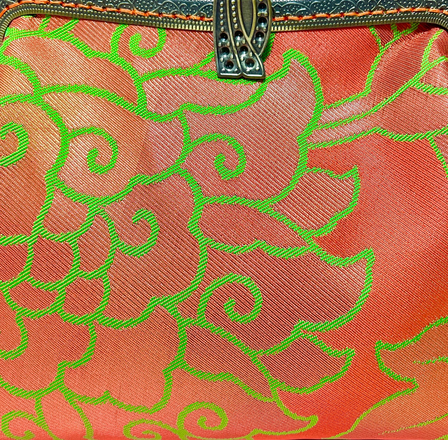 Kimono remake bag [No.285]