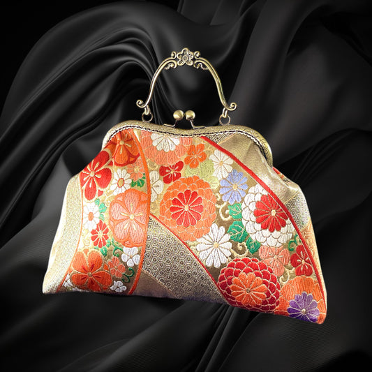 Kimono remake bag [No.748]