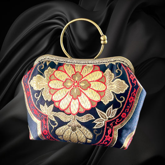 Kimono remake bag [No.747]