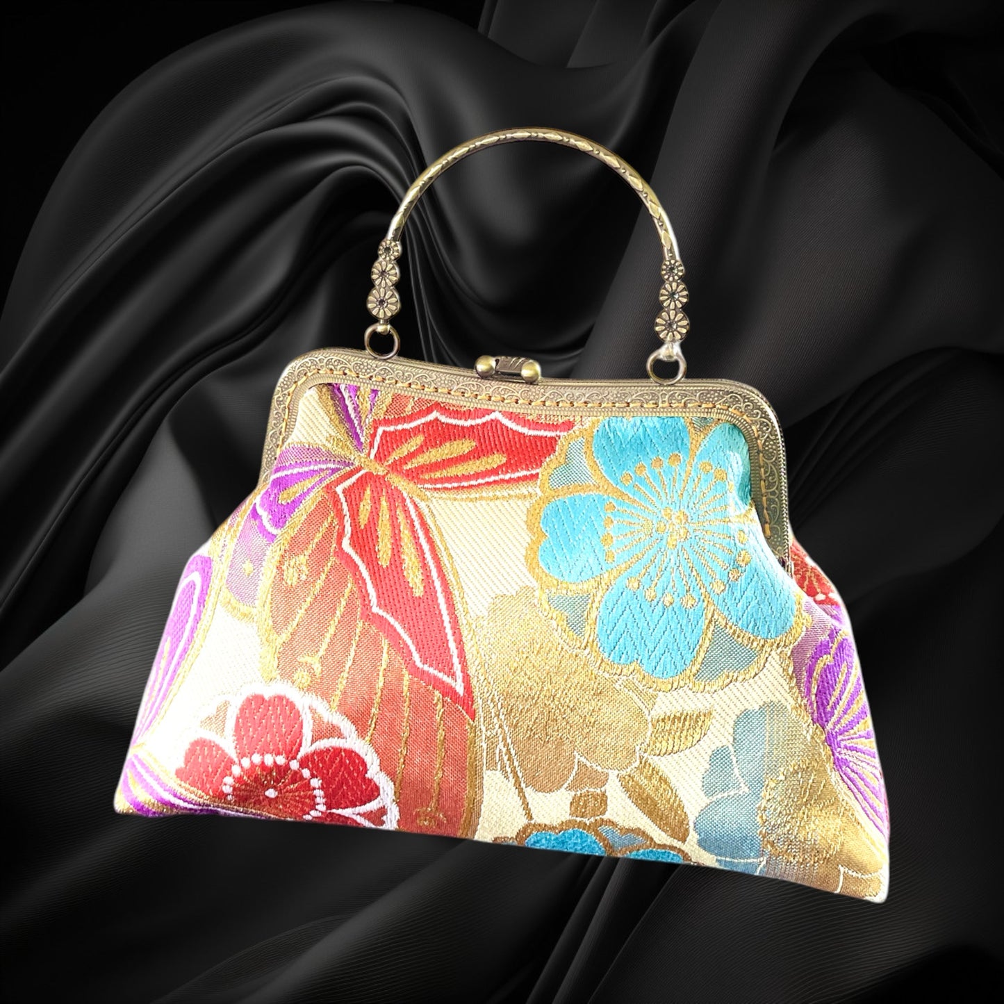 Kimono remake bag [No.752]