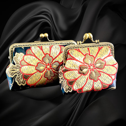 Kimono Remake Pouch [No.253]