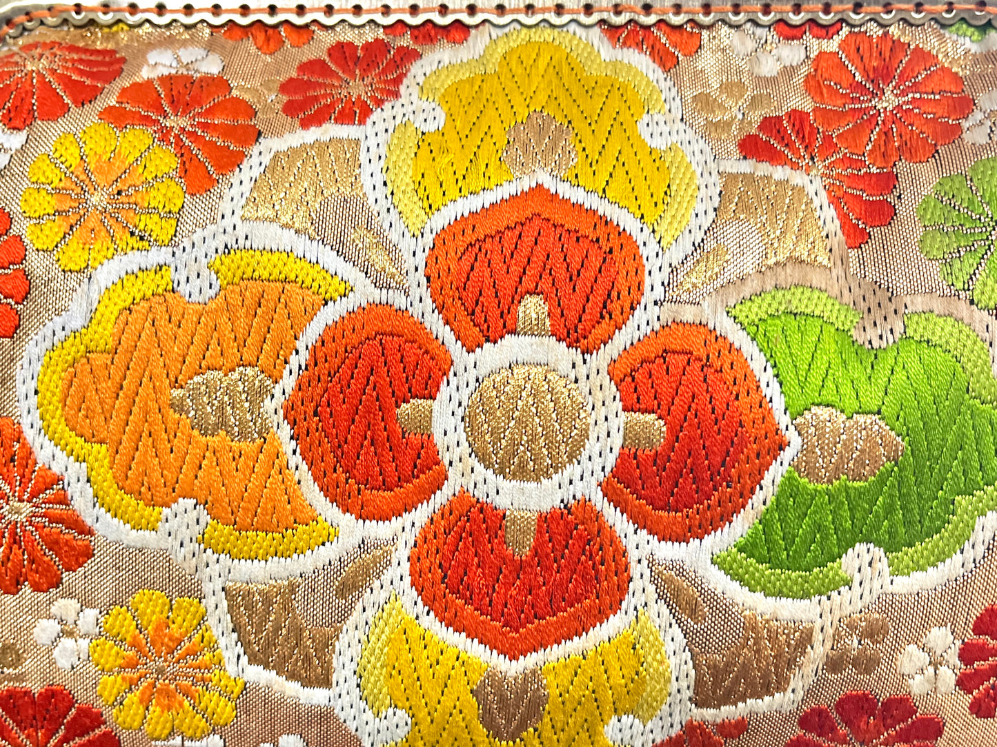 着物リメイクバンブーバッグ [No.1739]