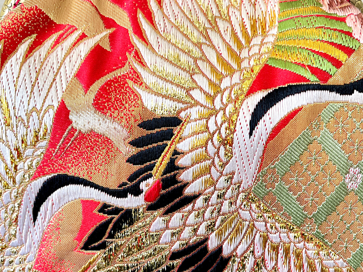 Kimono remake bag [No.2209]
