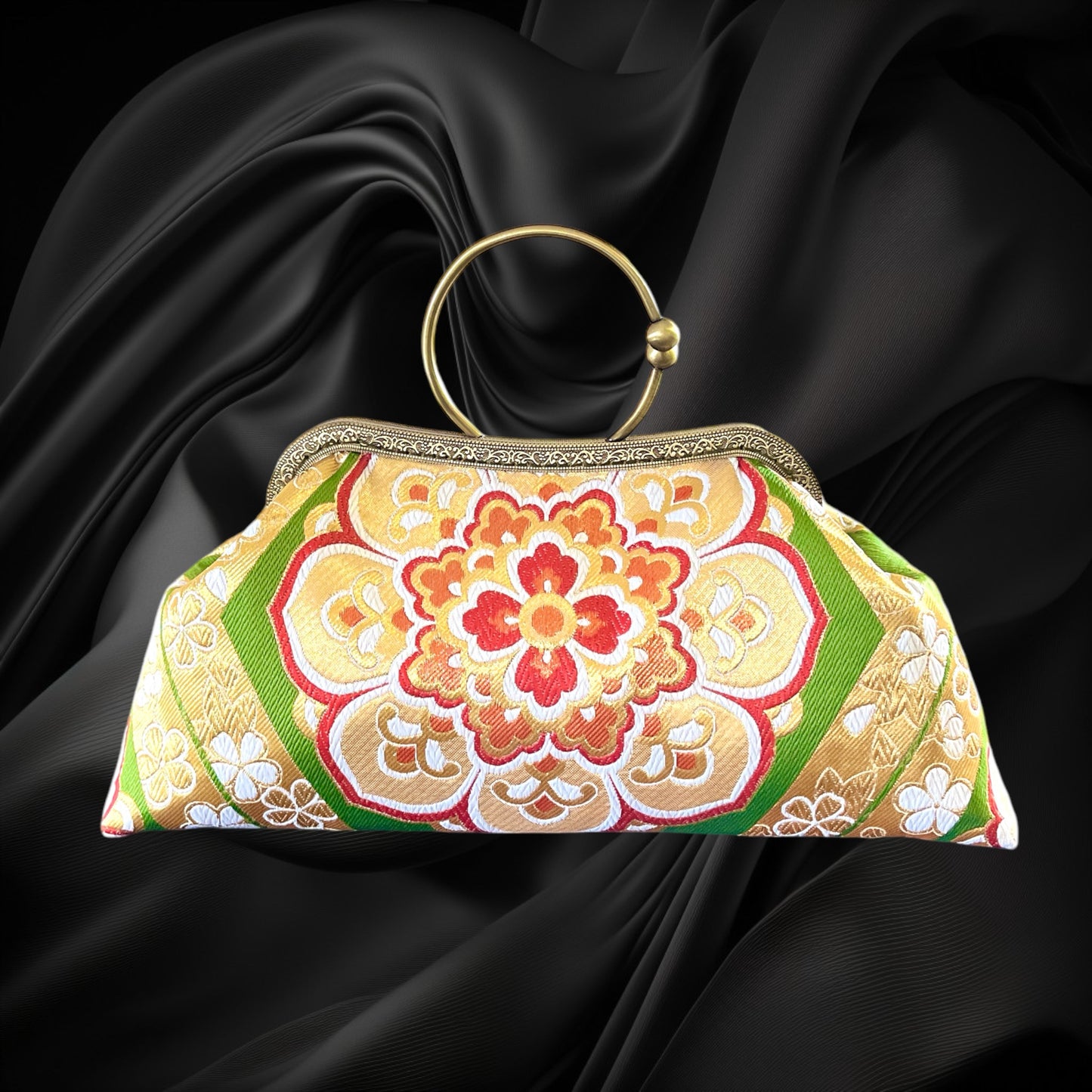 Kimono remake bag [No.782]