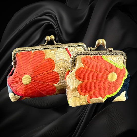 Kimono Remake Pouch [No.258]