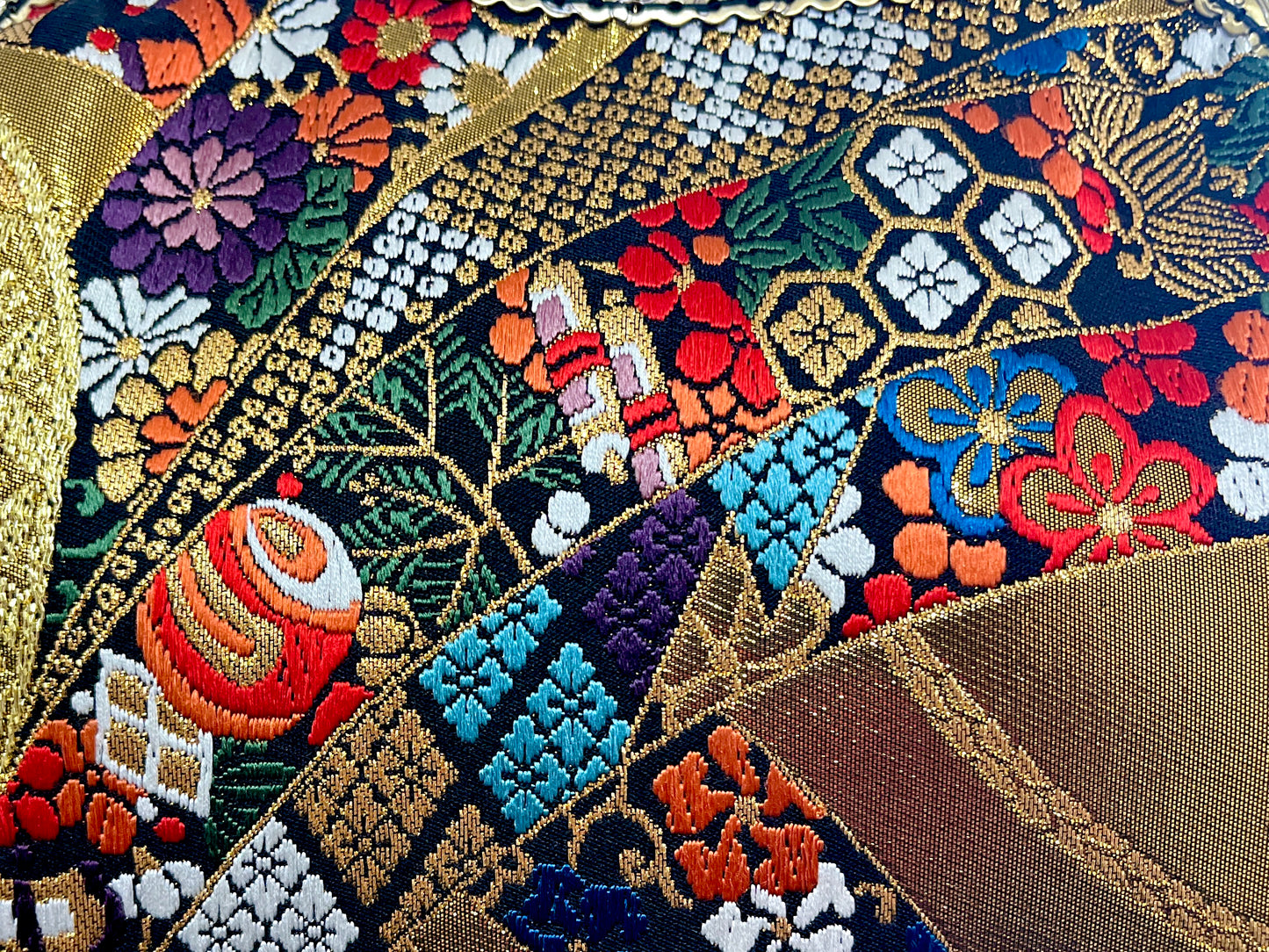 Kimono remake bag [No.1267]