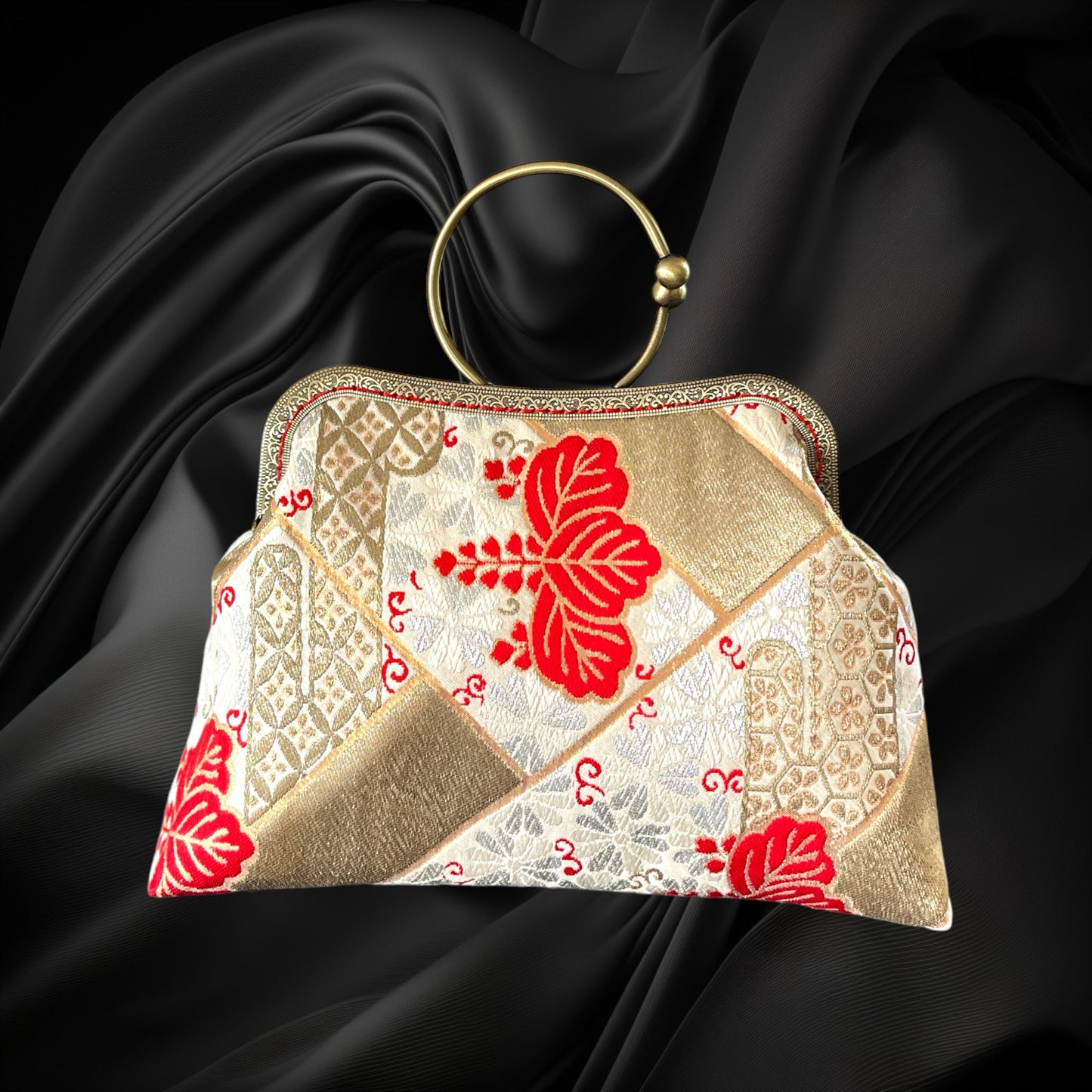 Kimono remake bag [No.797]