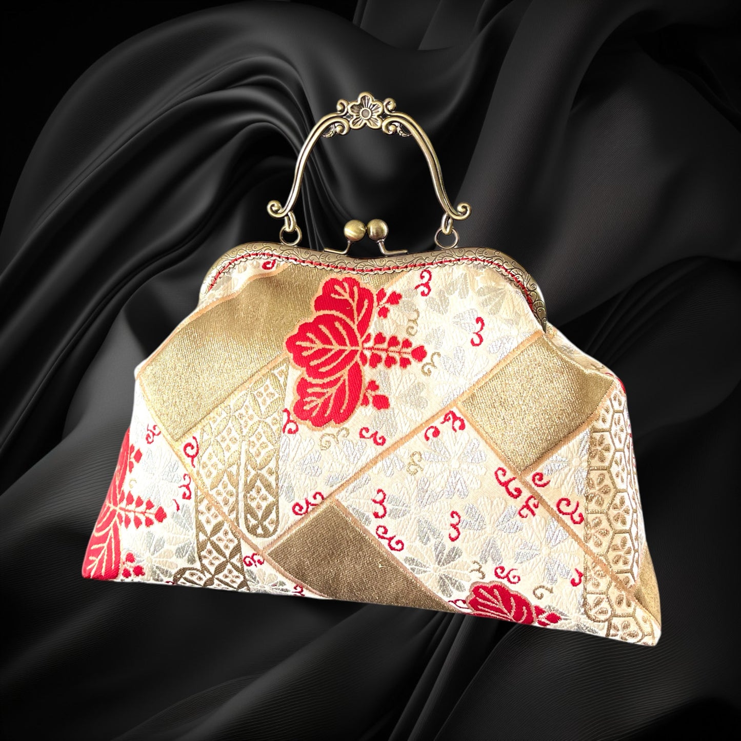 Kimono remake bag [No.798]