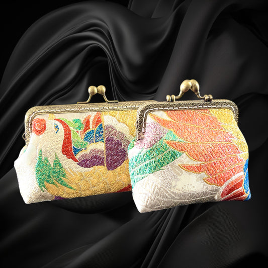 Kimono Remake Pouch [No.264]