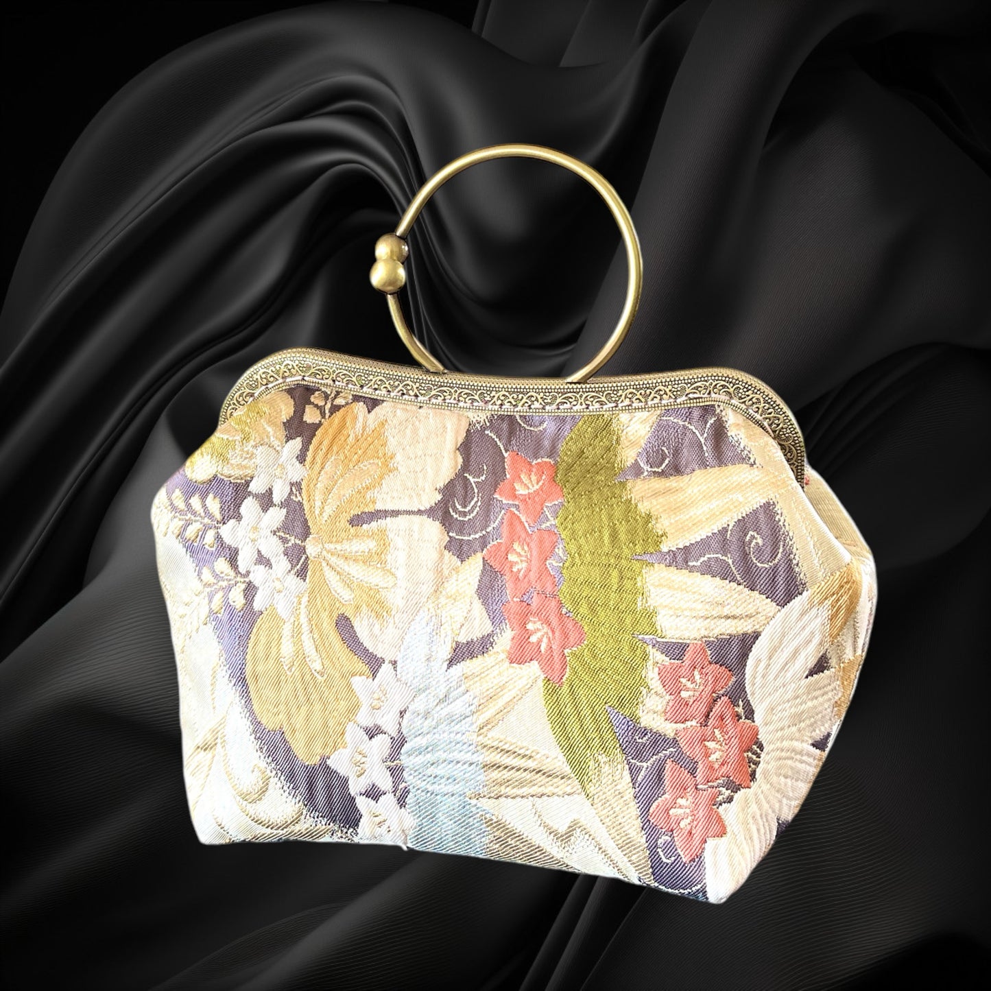 Kimono remake bag [No.811]