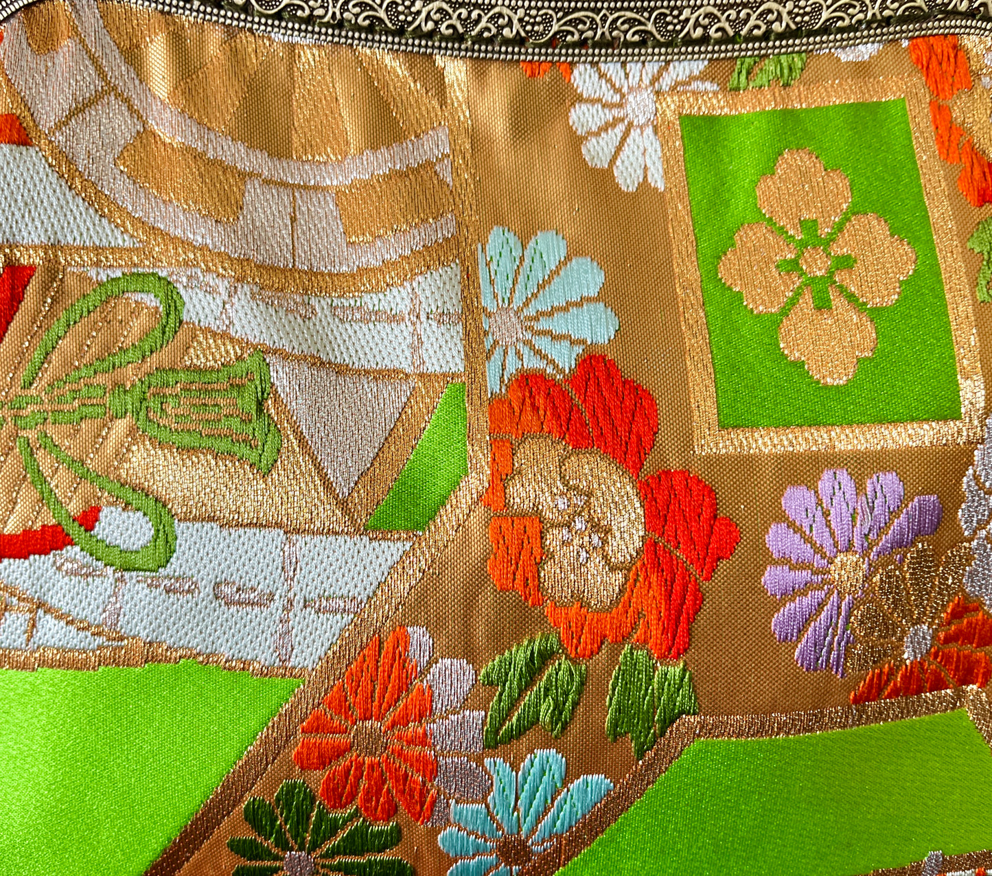 Kimono remake bag [No.351]