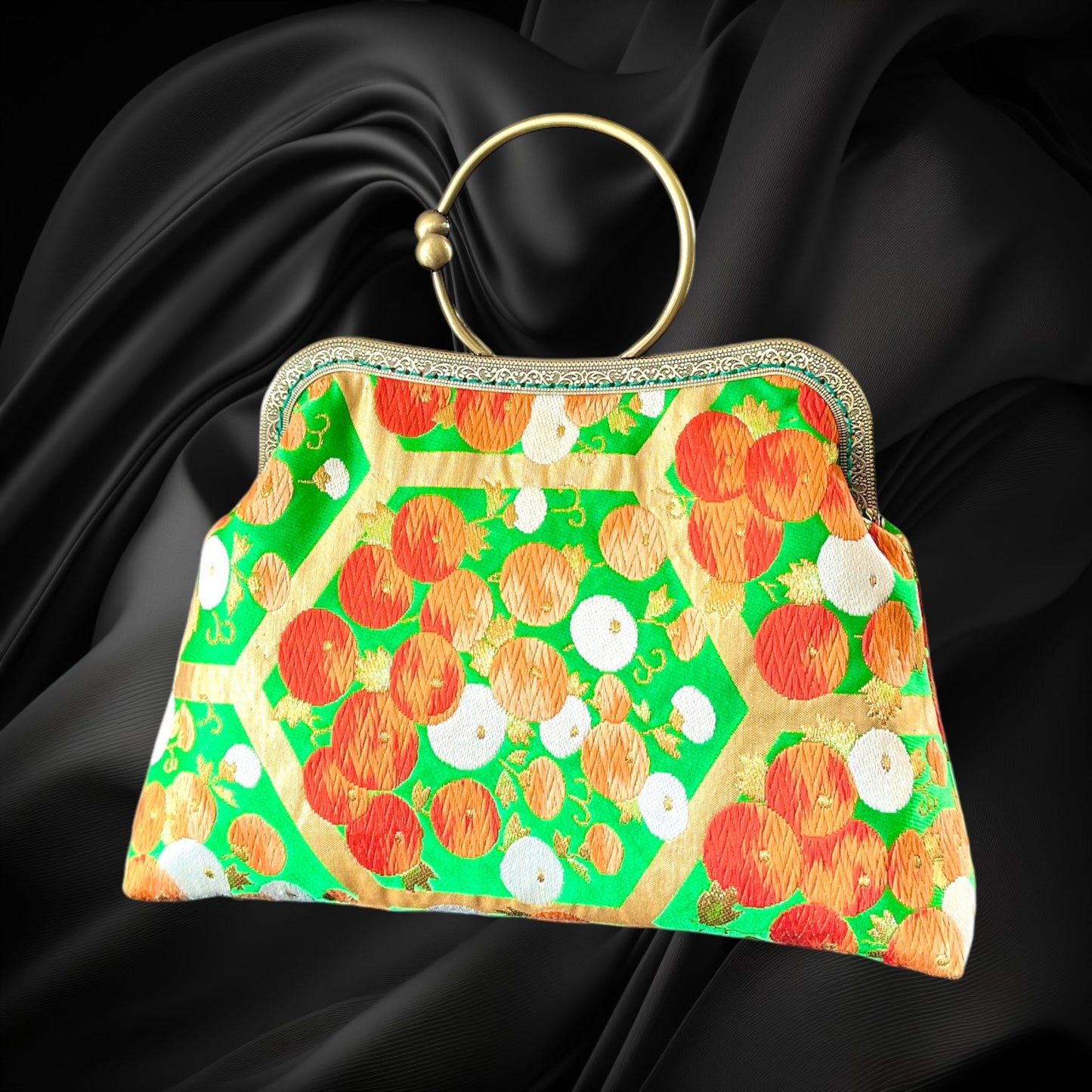 Kimono remake bag [No.848]