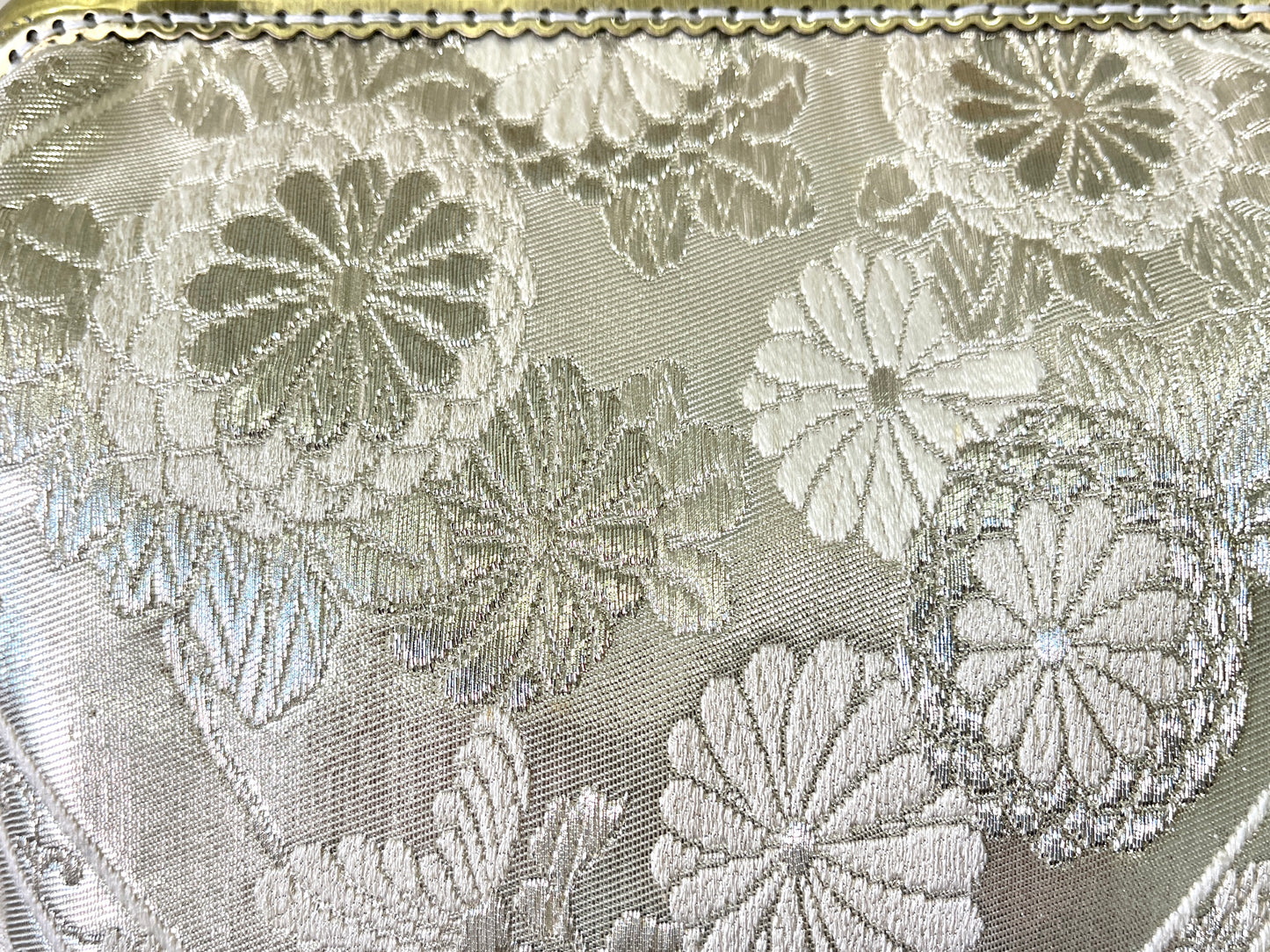 Kimono remake bamboo bag [No.1351]