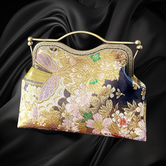 Kimono remake bag [No.889]