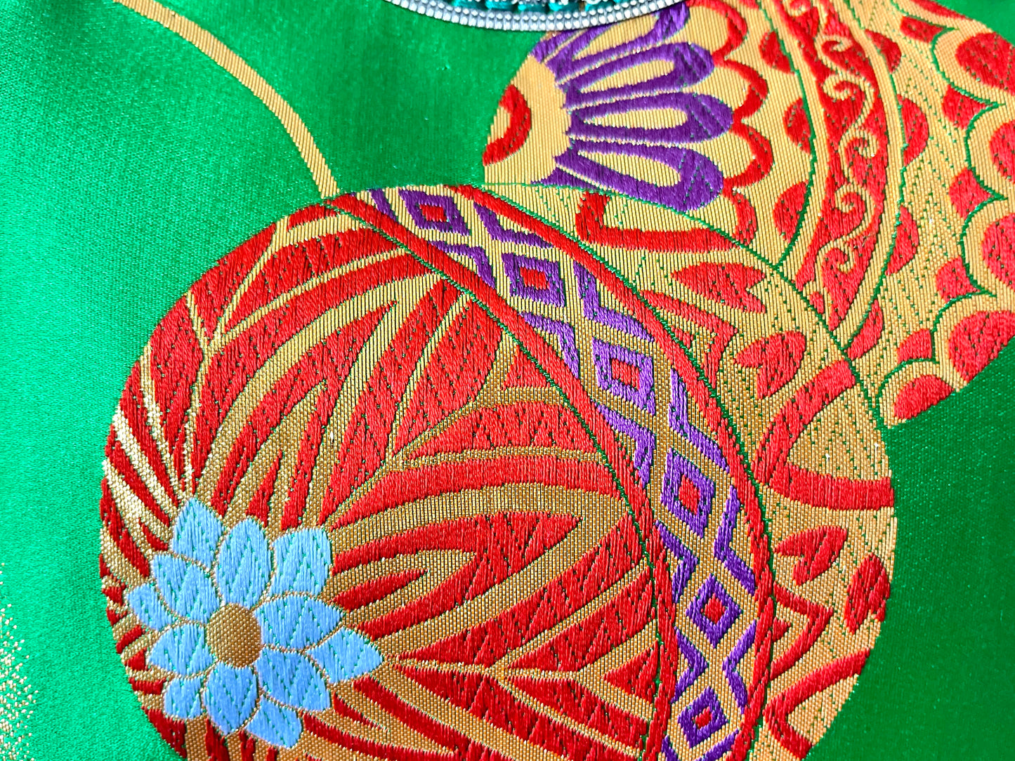 Kimono remake bag [No.1371]