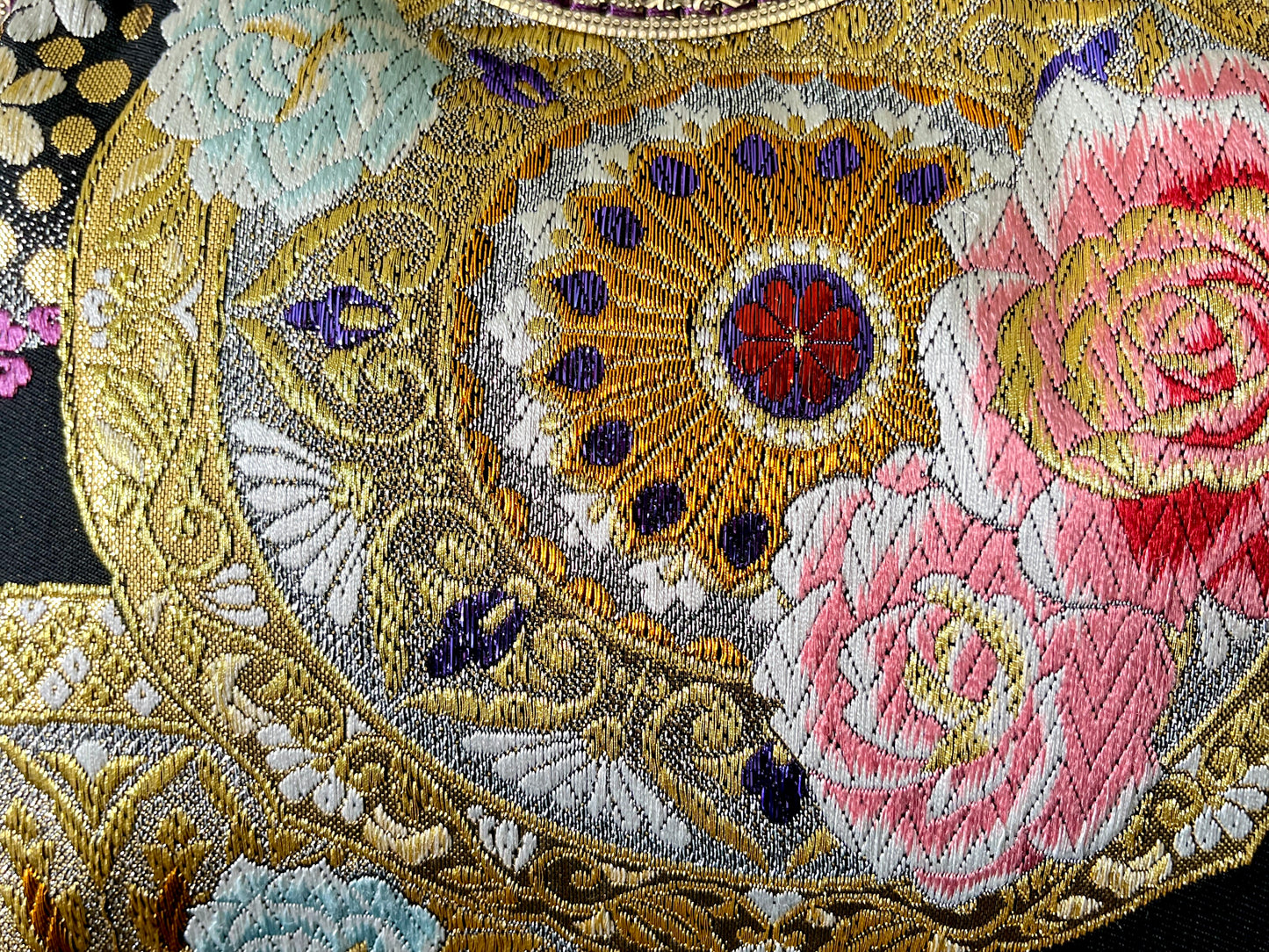 Kimono remake bag [No.1392]