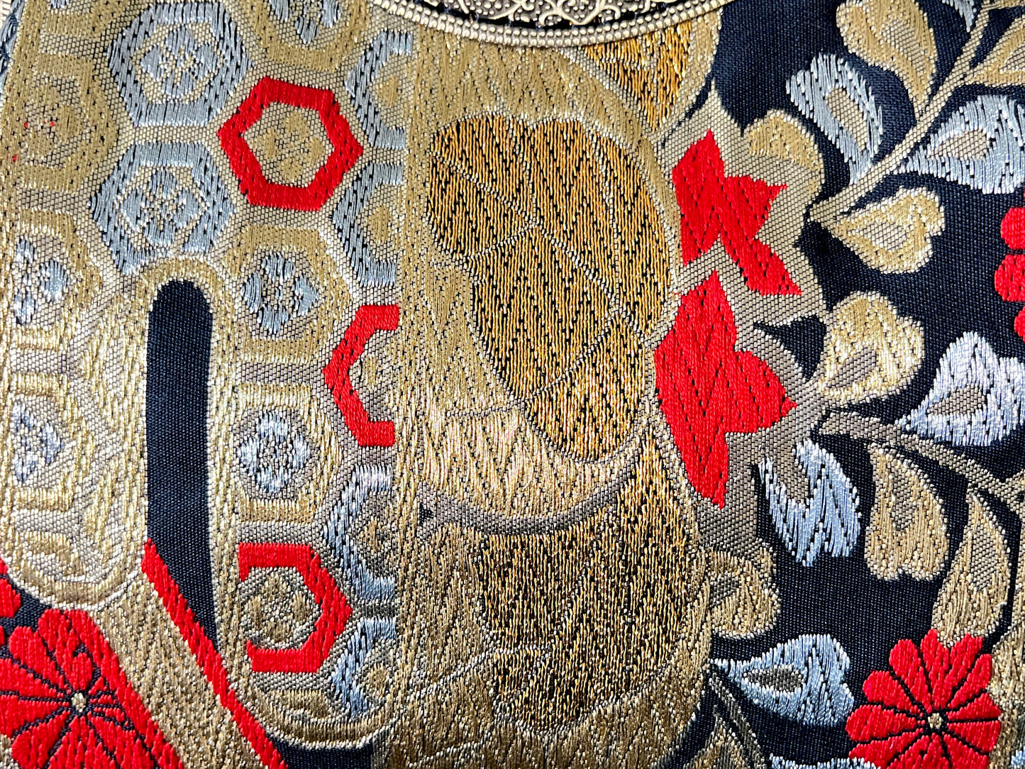 Kimono remake bag [No.1390]