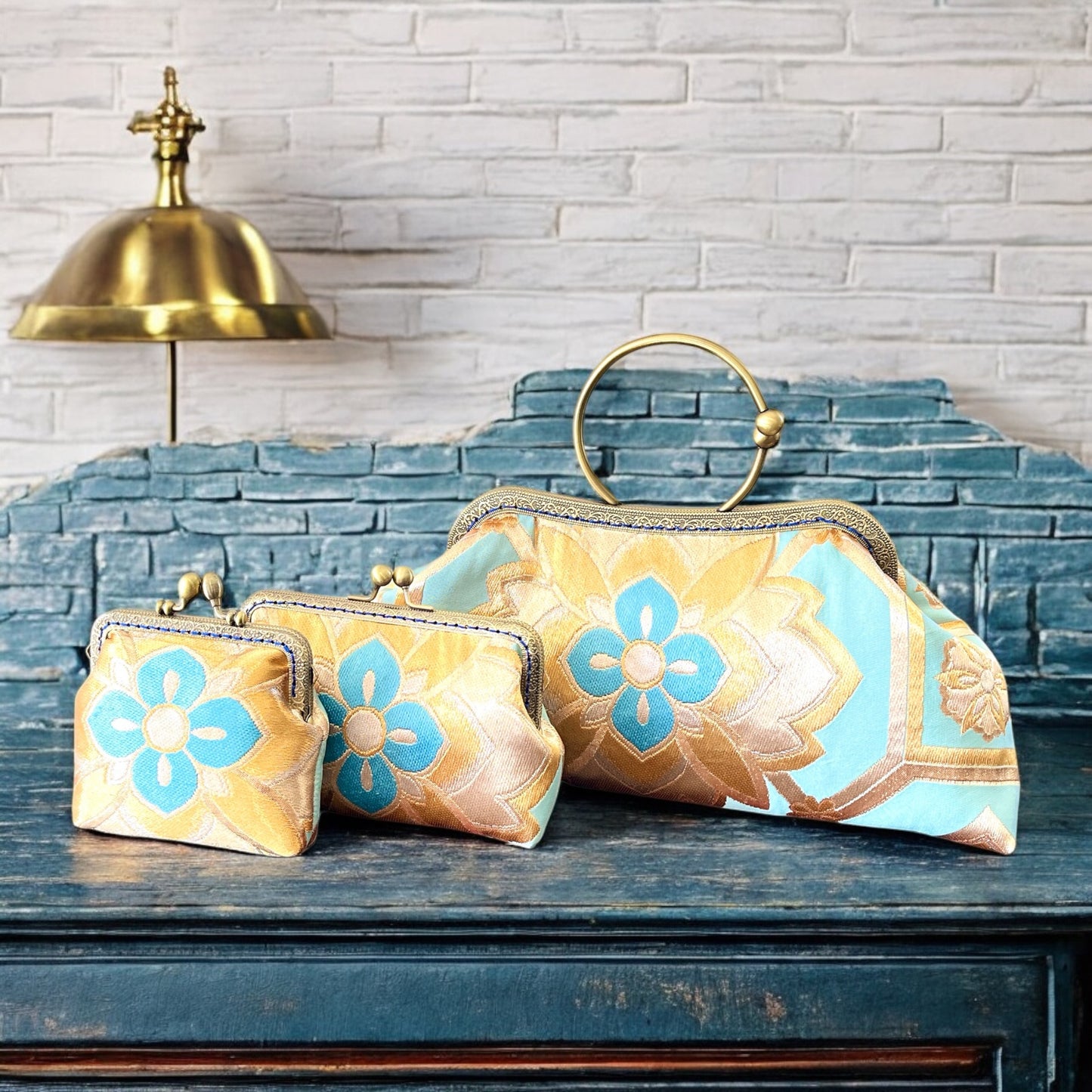 Kimono remake bag [No.912]