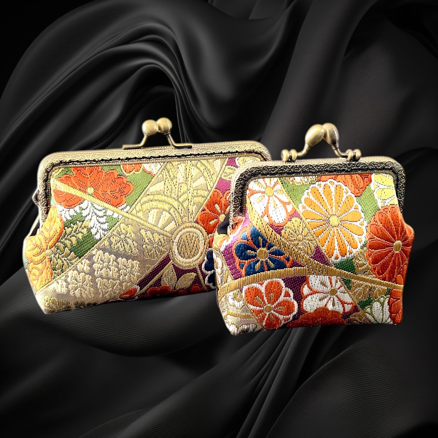 Kimono Remake Pouch [No.294]