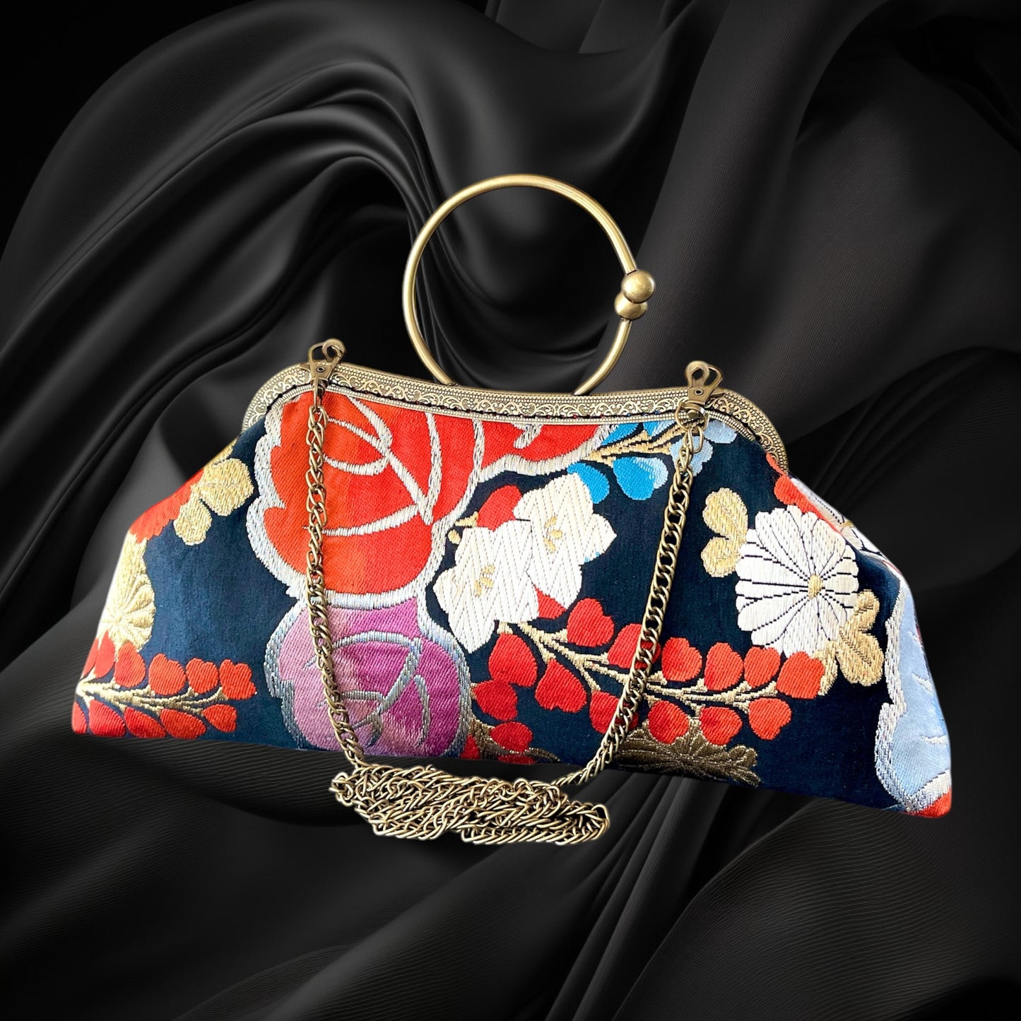 Kimono remake bag [No.924]