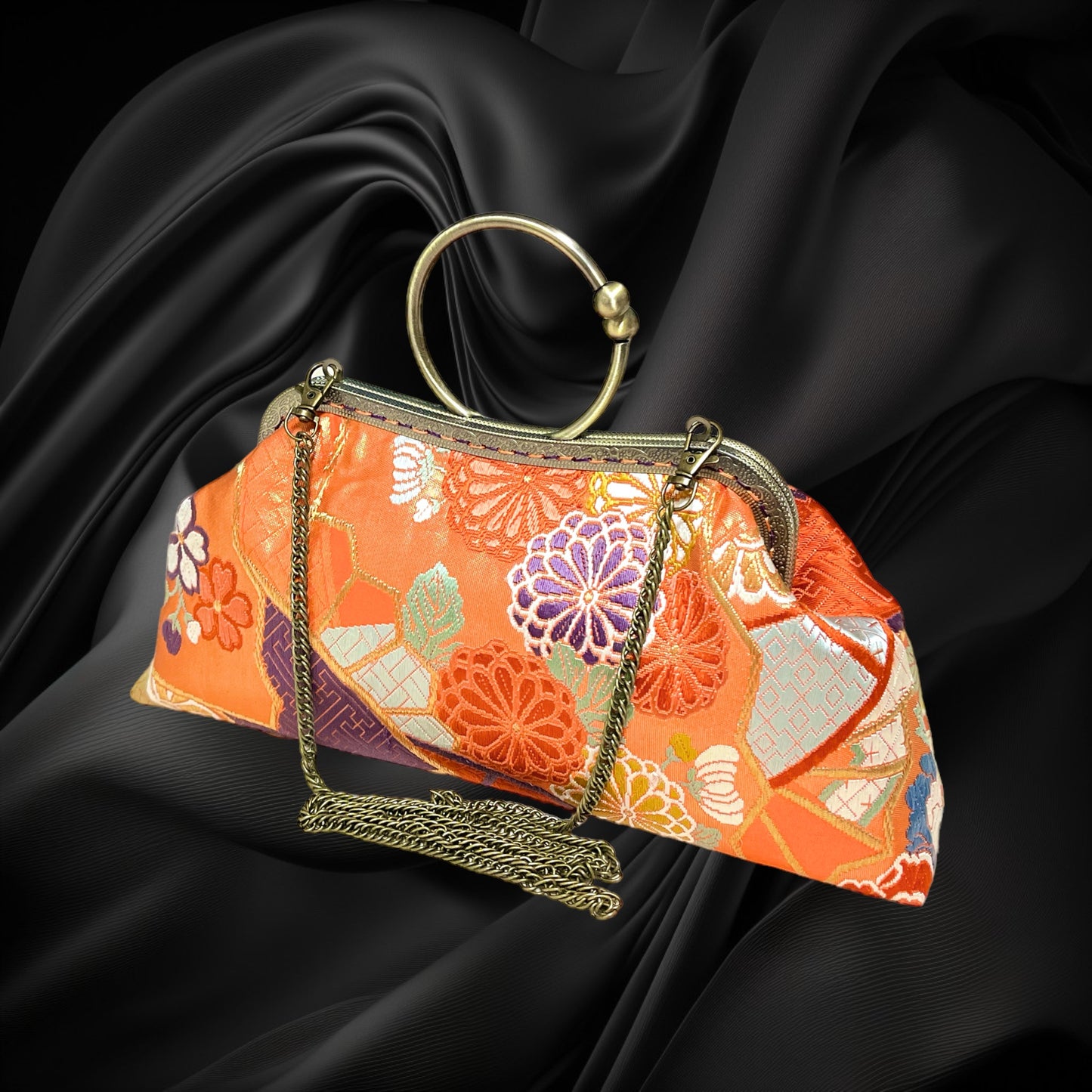 Kimono remake bag [No.6]