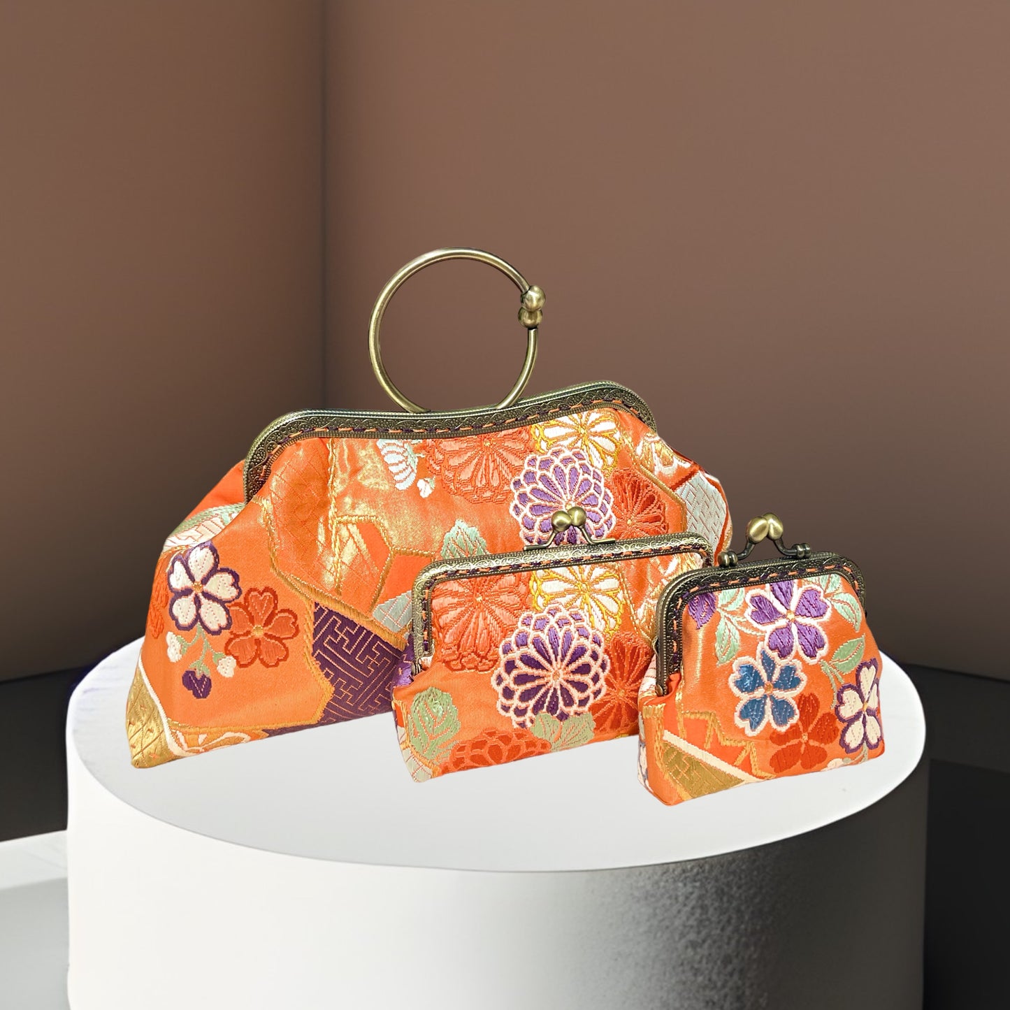 Kimono remake bag [No.6]