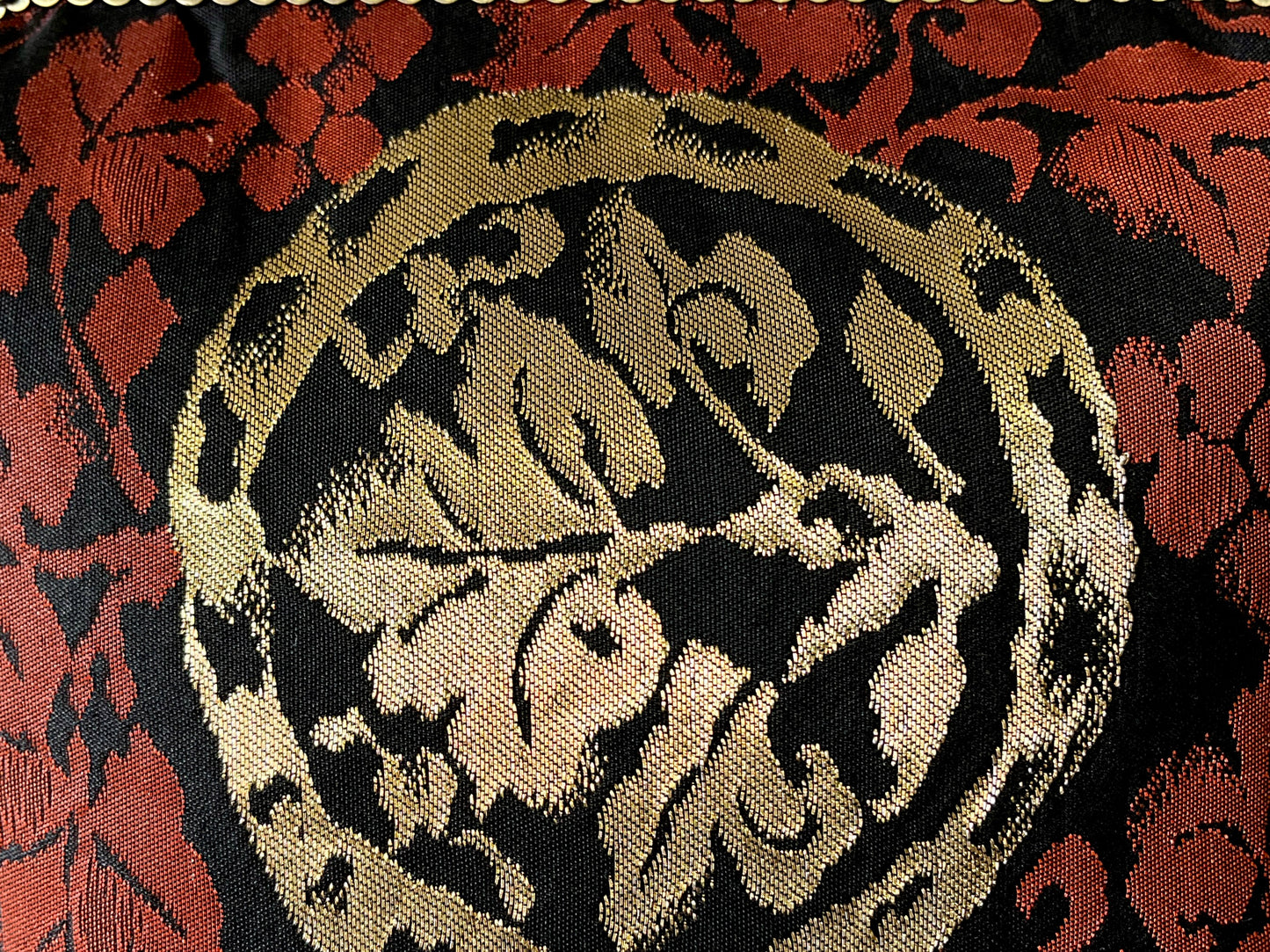 着物リメイクバンブーバッグ [No.1887]