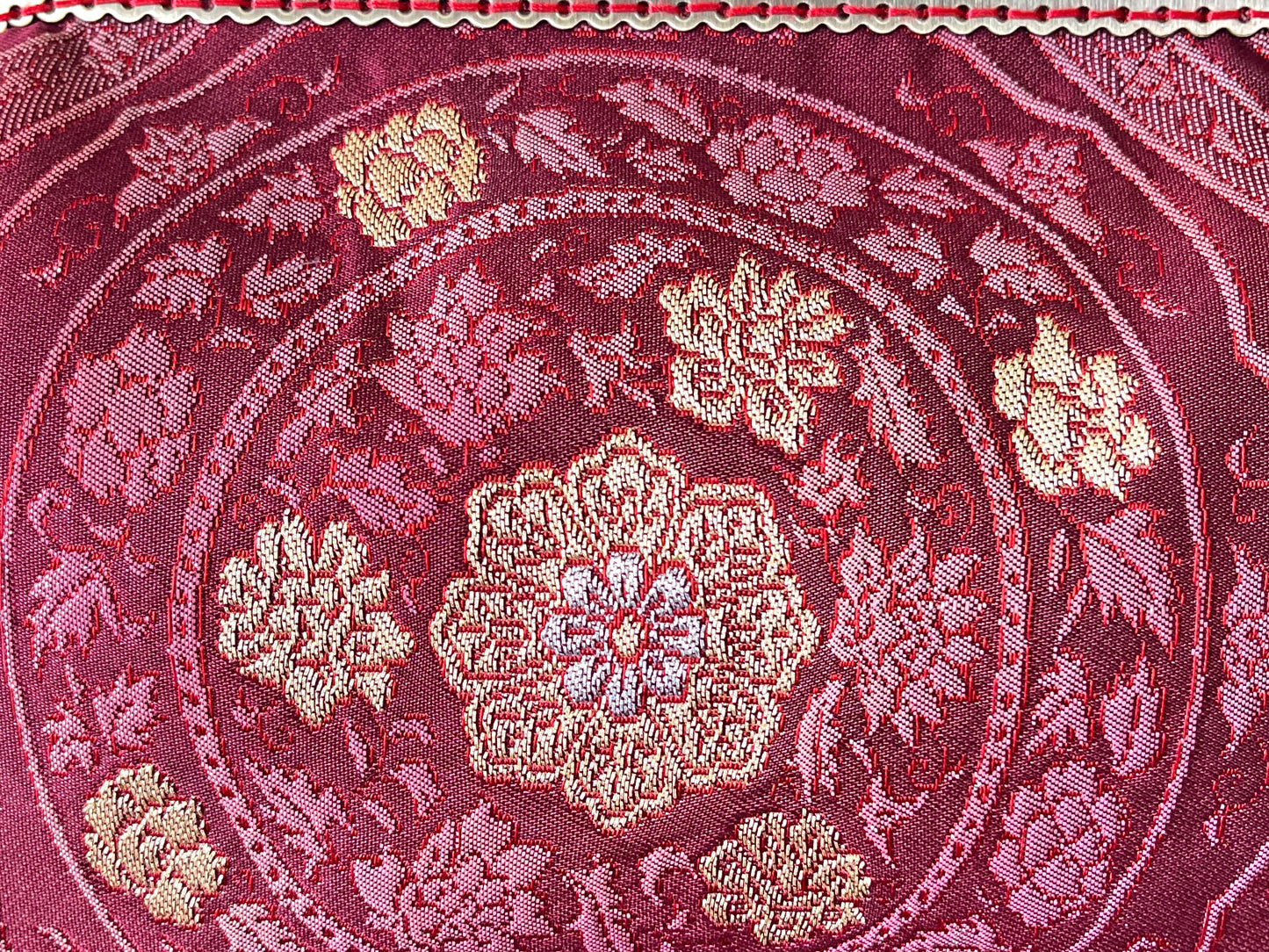 着物リメイクバンブーバッグ [No.1883]