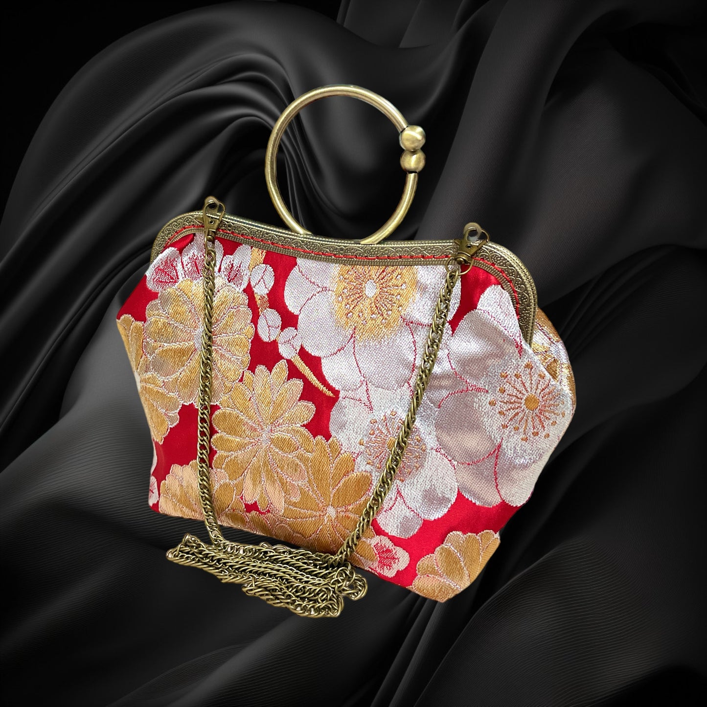 Kimono remake bag [No.1]