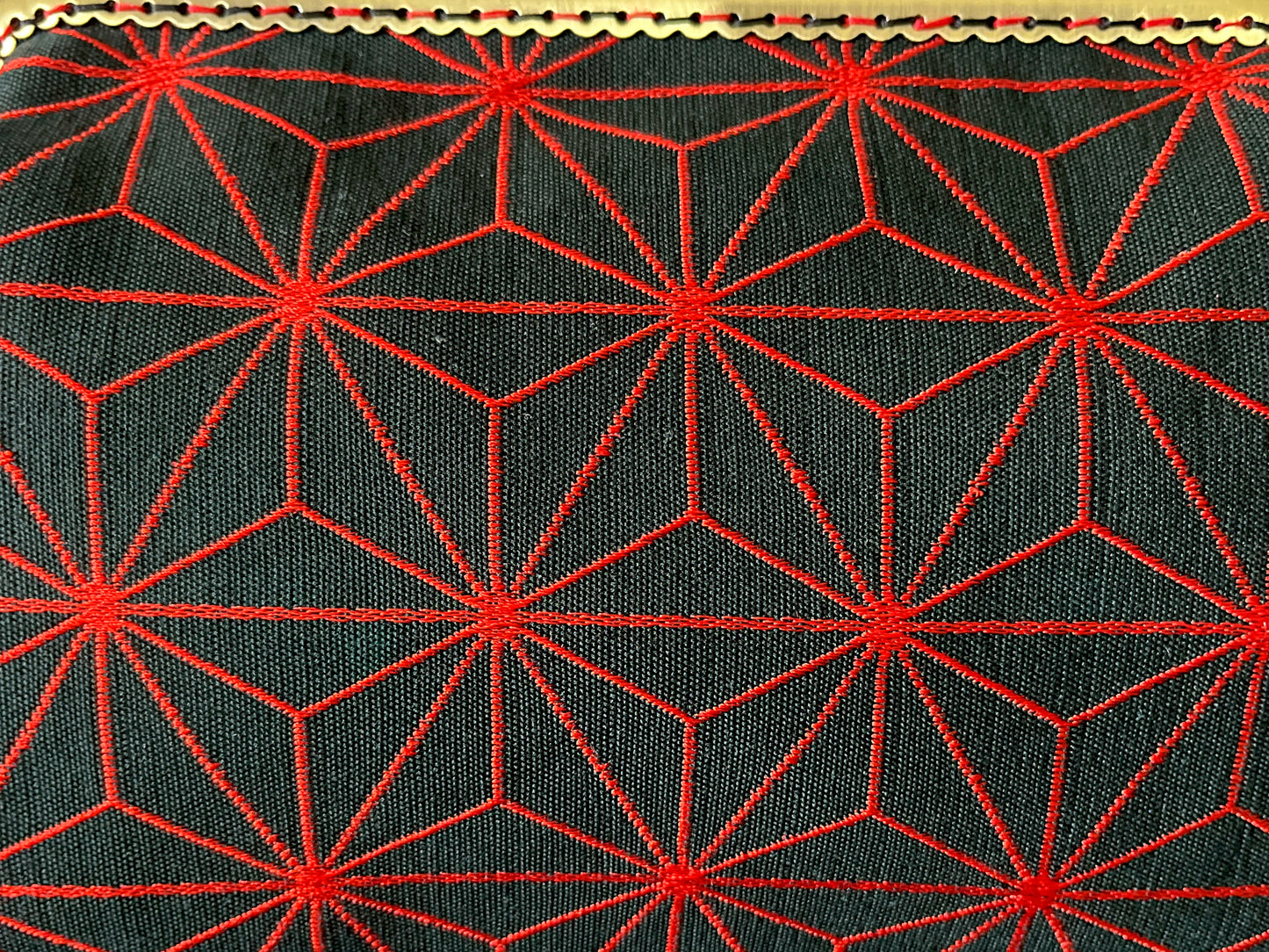 Kimono remake bamboo bag [No.1454]