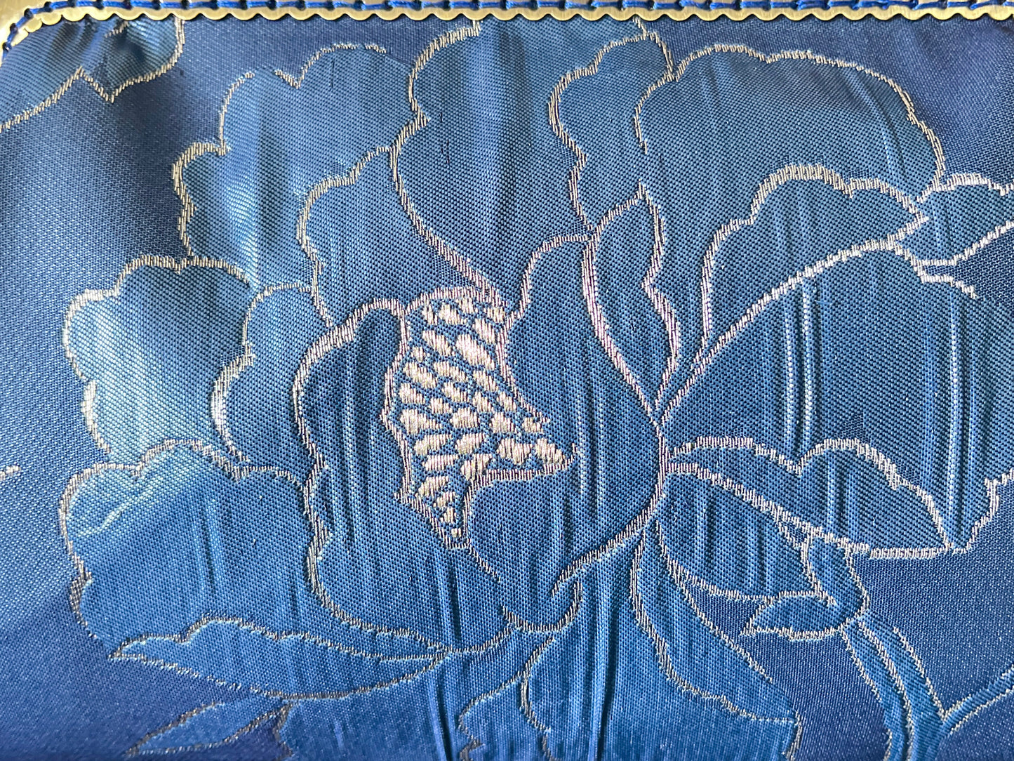 Kimono remake bamboo bag [No.1453]
