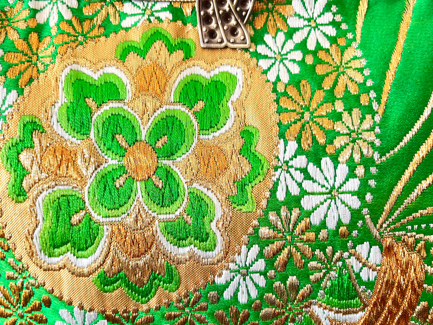 Kimono remake bag [No.1027]