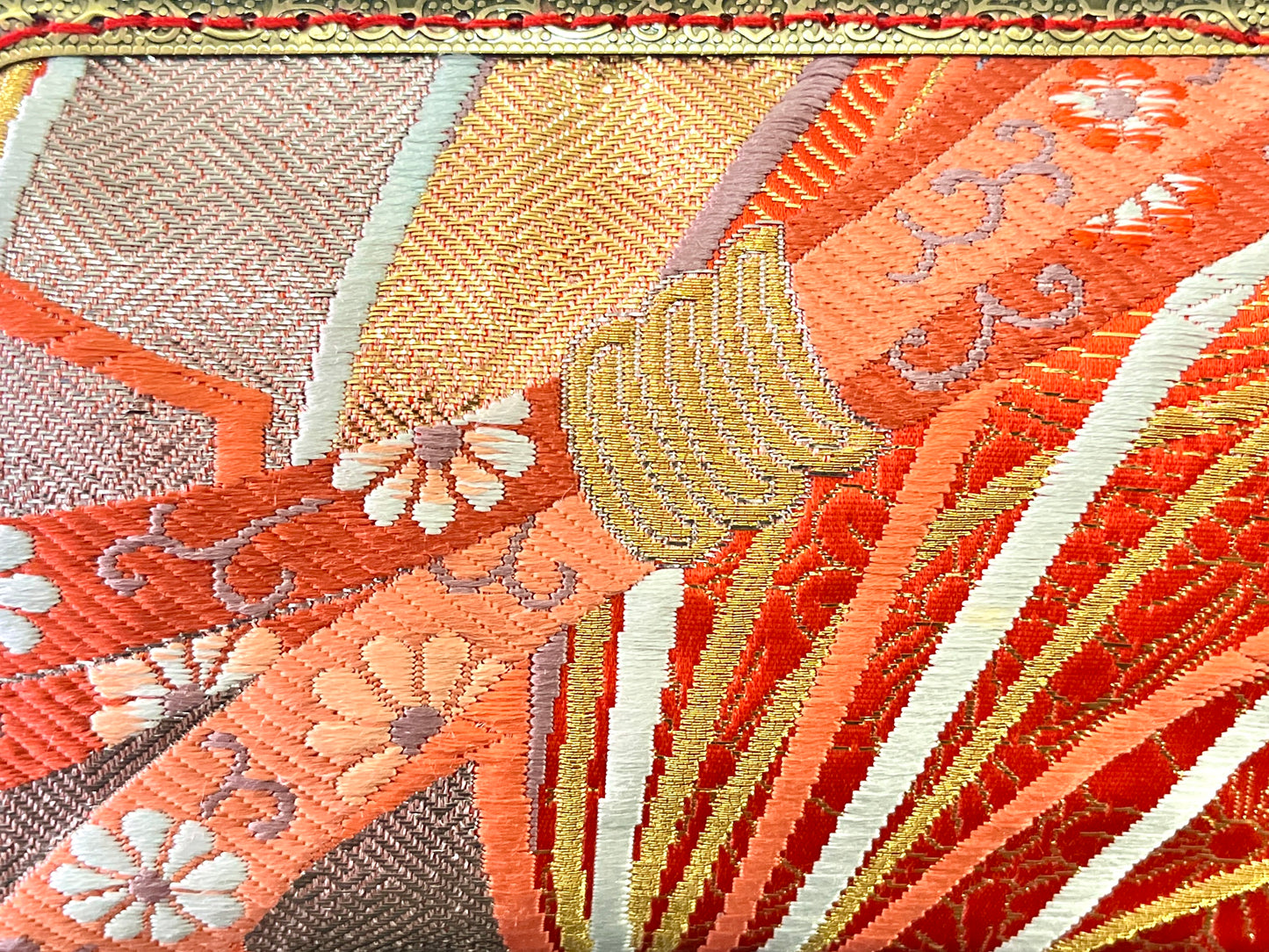 着物リメイクポーチ  [No.590]