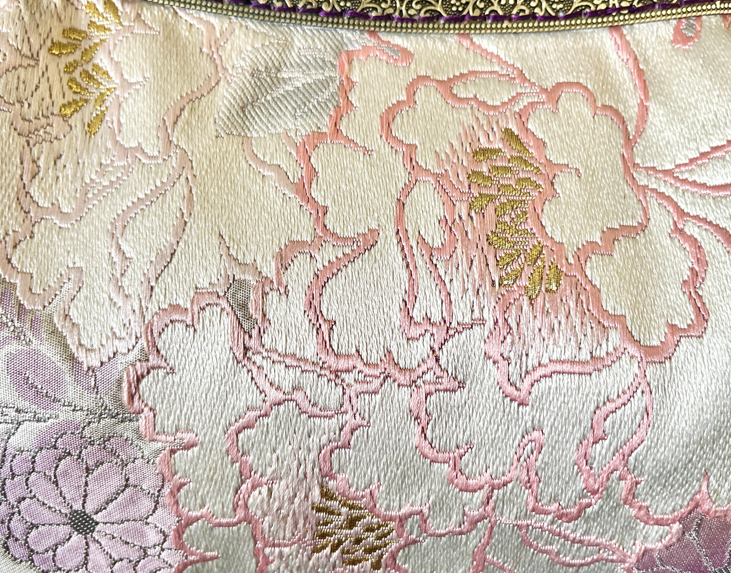 Kimono remake bag [No.563]