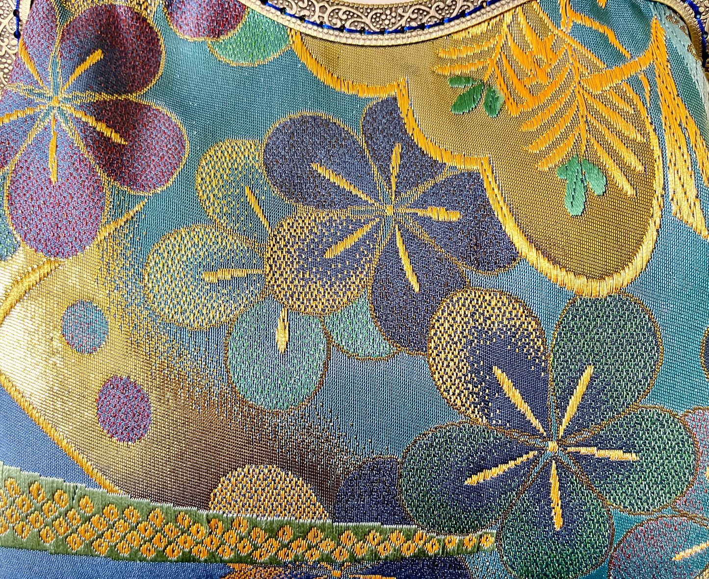 Kimono remake bag [No.574]