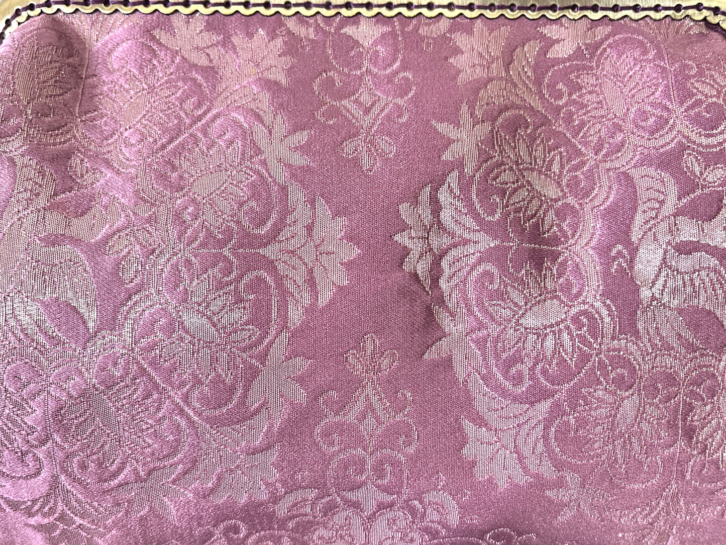 Kimono remake bamboo bag [No.1582]