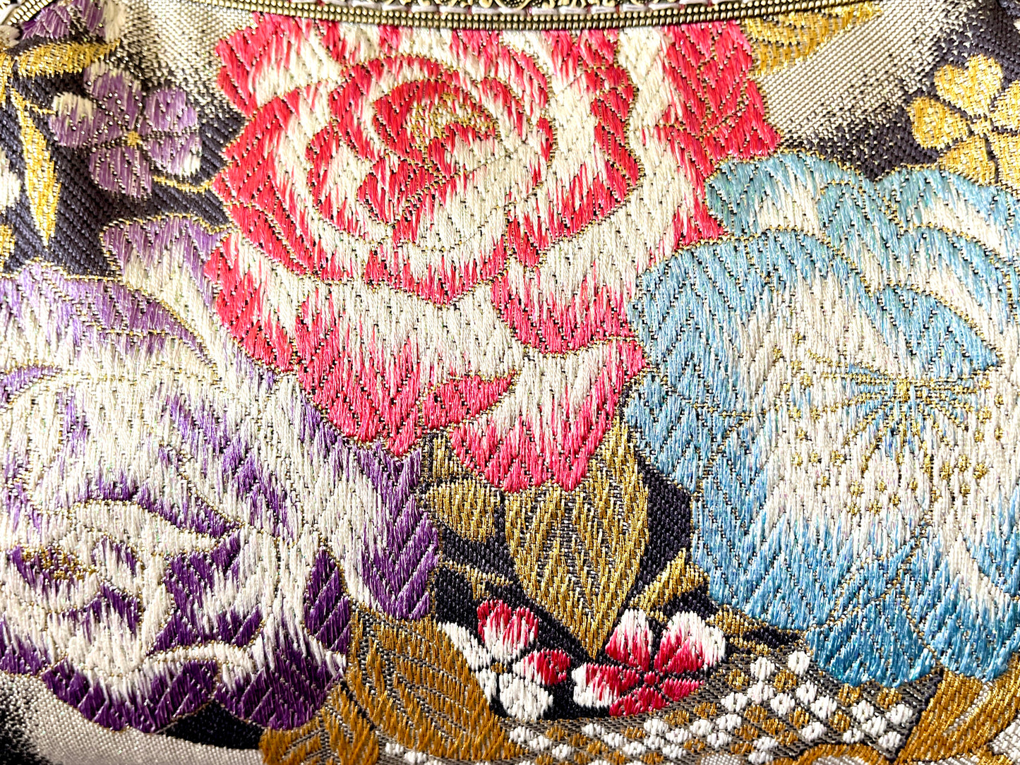 着物リメイクバッグ [No.1586]