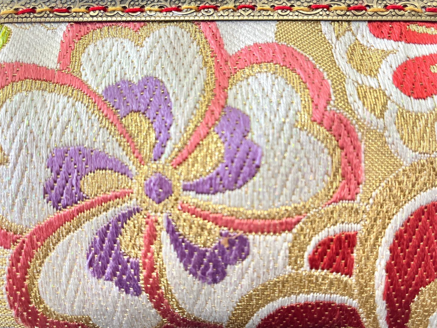 着物リメイクポーチ  [No.481]