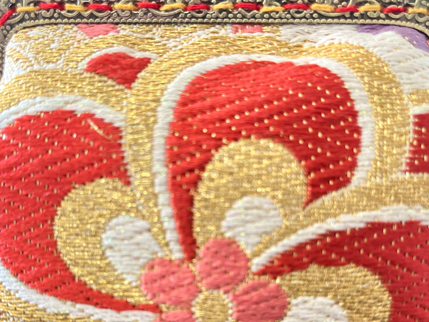 着物リメイクポーチ  [No.481]