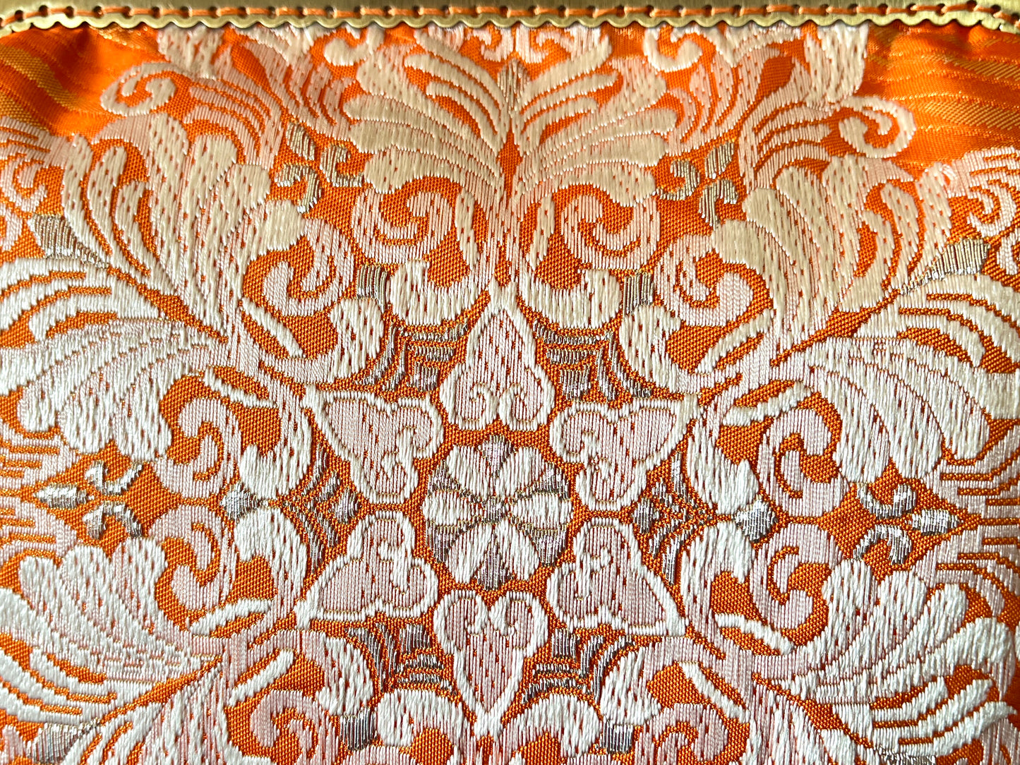 Kimono remake bamboo bag [No.1608]