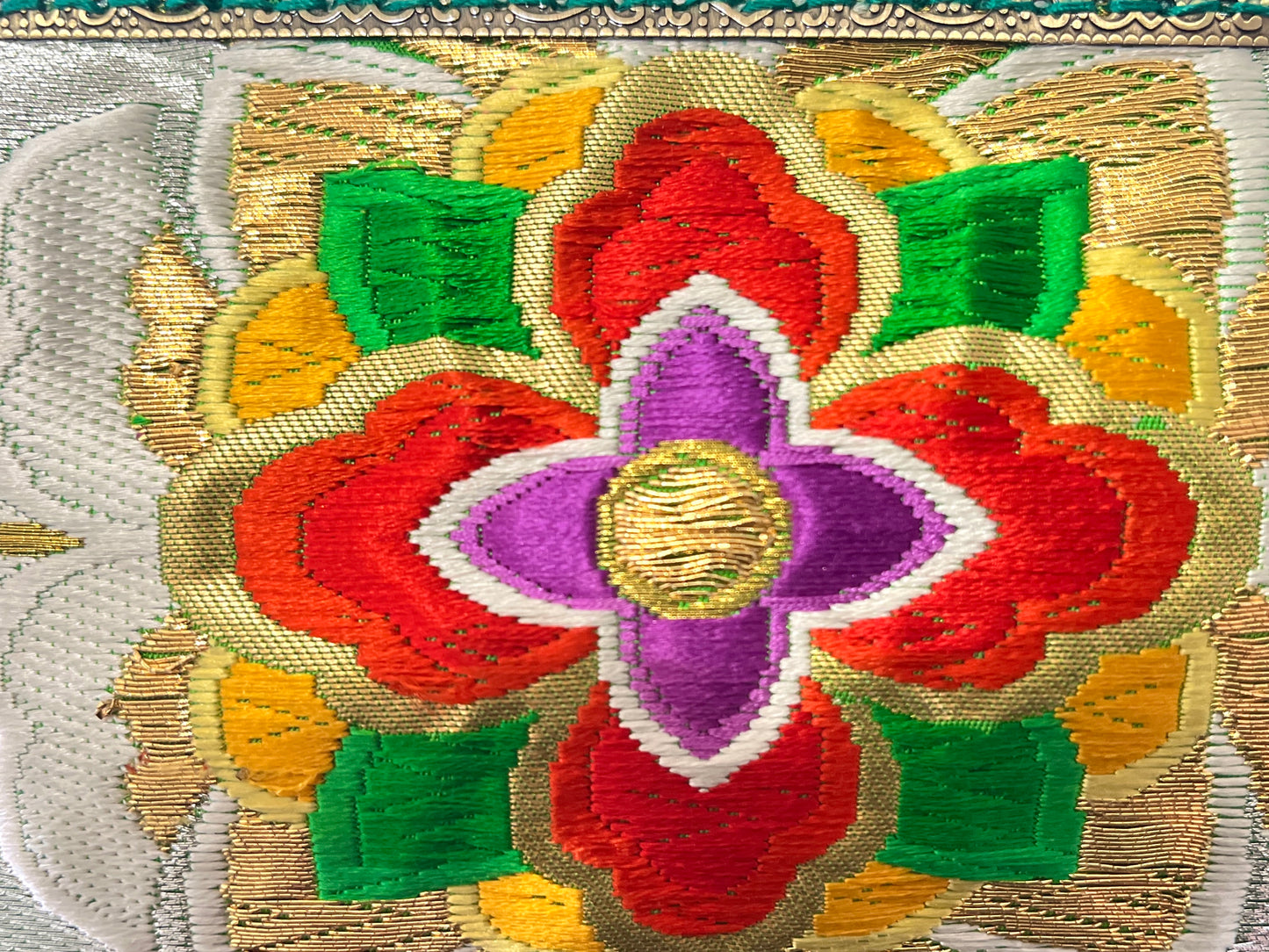 着物リメイクポーチ  [No.489]