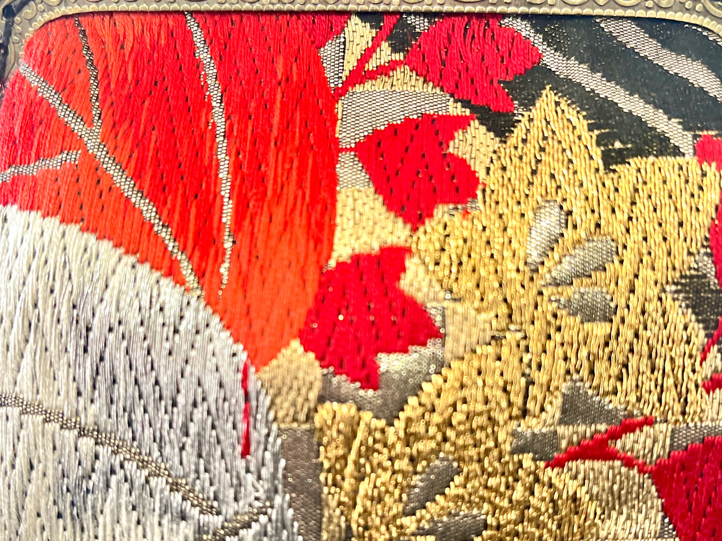 着物リメイクポーチ  [No.492]