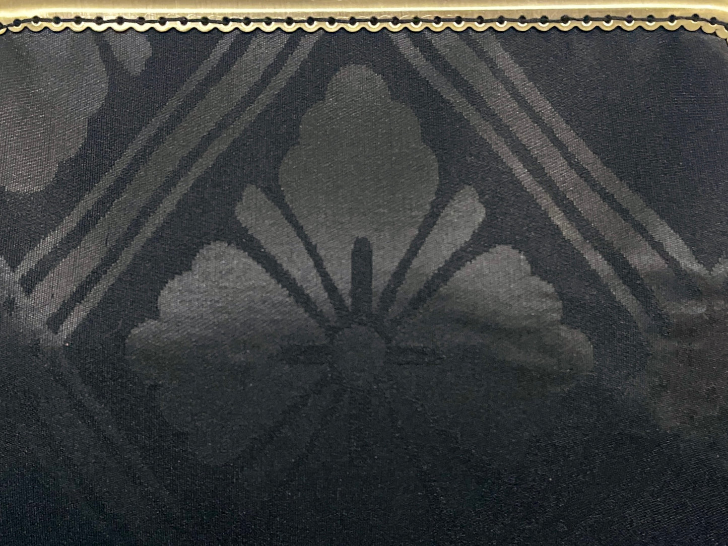 Kimono remake bamboo bag [No.2073]