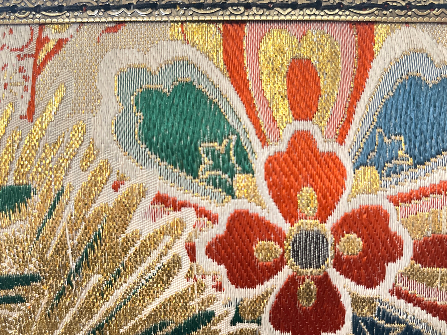 着物リメイクポーチ  [No.495]