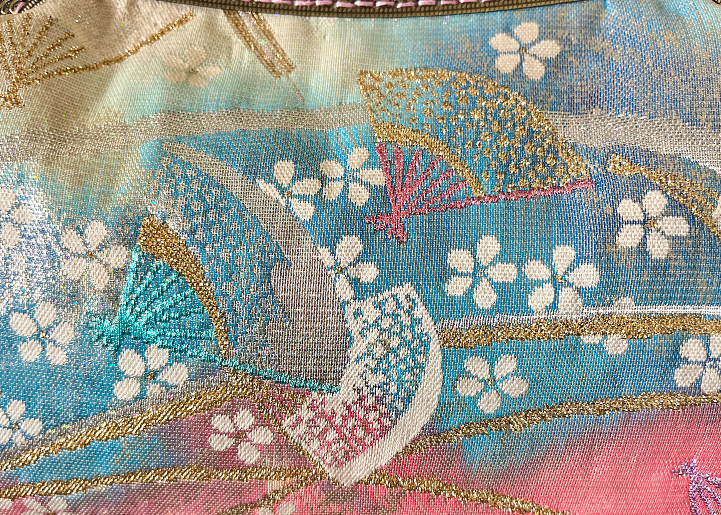 Kimono remake bag [No.678]